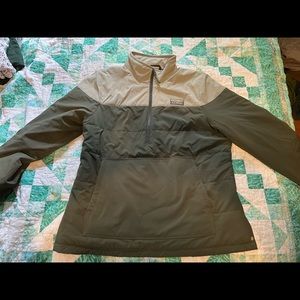 Woman’s LL Bean insulated stretch pullover
